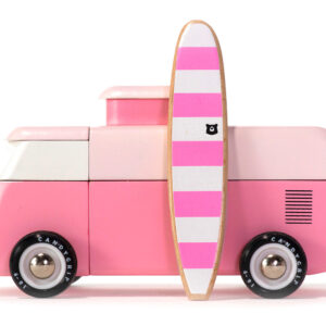 VW Beach Bus Pink