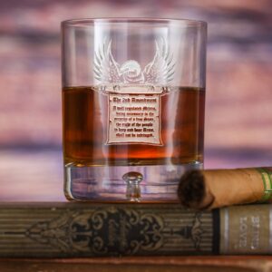 Candylabtoys 2nd Amendment Gun Rights Crystal DOF Rocks Glass